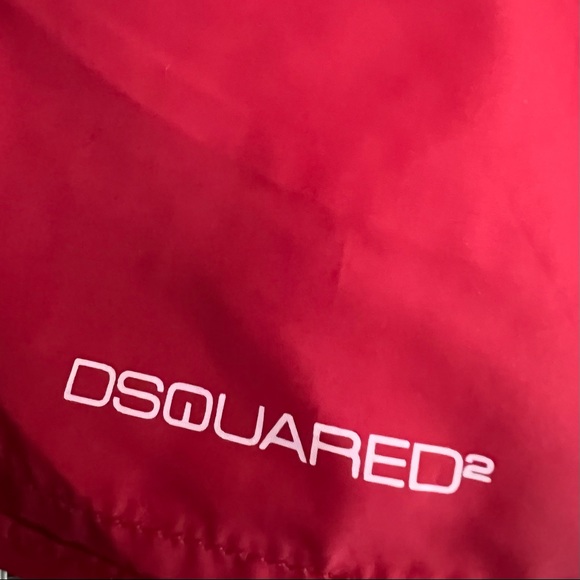 Men’s “DSQUARED2” Red Swim Trunk - Picture 3 of 5